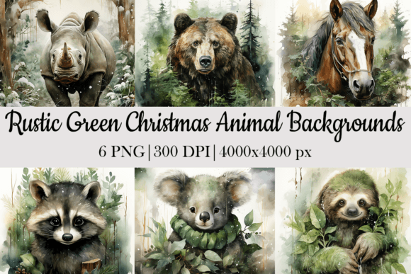 Download Christmas Animal Background - Animal background Collection