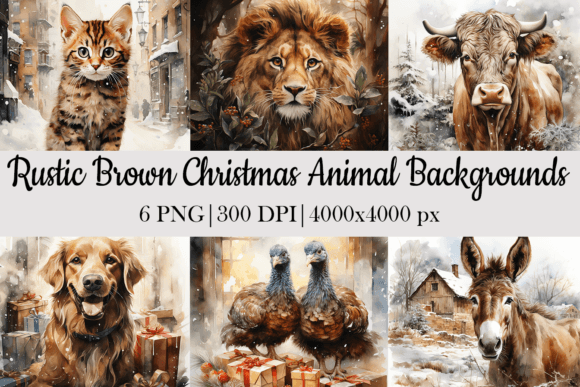 Download Christmas Animal Background - Animal background Collection