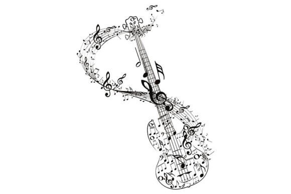 Download Guitar and Music Notes - Music notes Collection