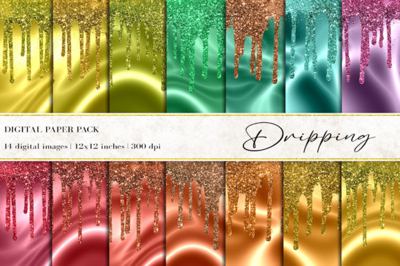 Download Dripping Mermaid Digital Papers - Mermaid digital papers Collection