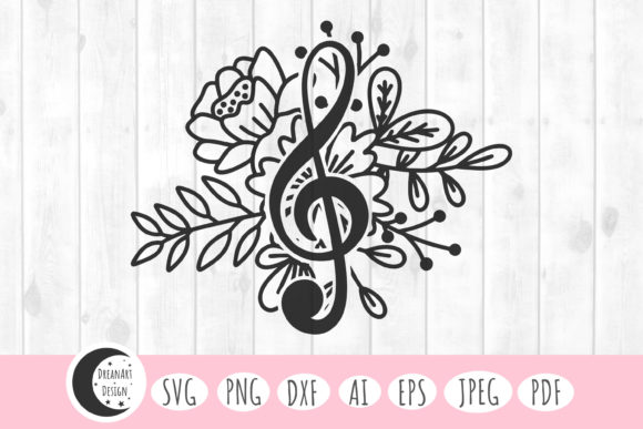 Download Treble Clef Svg, Music Svg, Music Notes - Music notes Collection