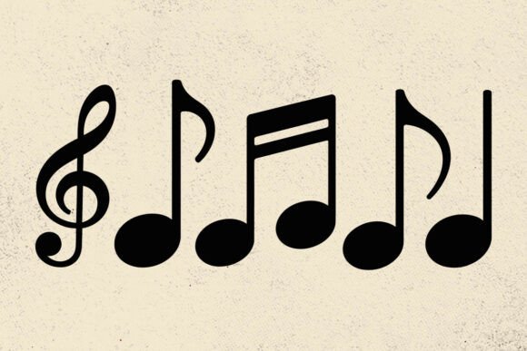 Download Music Notes SVG, Musical Notes Clipart - Music notes Collection