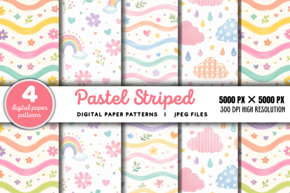 Download Pastel Striped Background 8 - Striped background Collection
